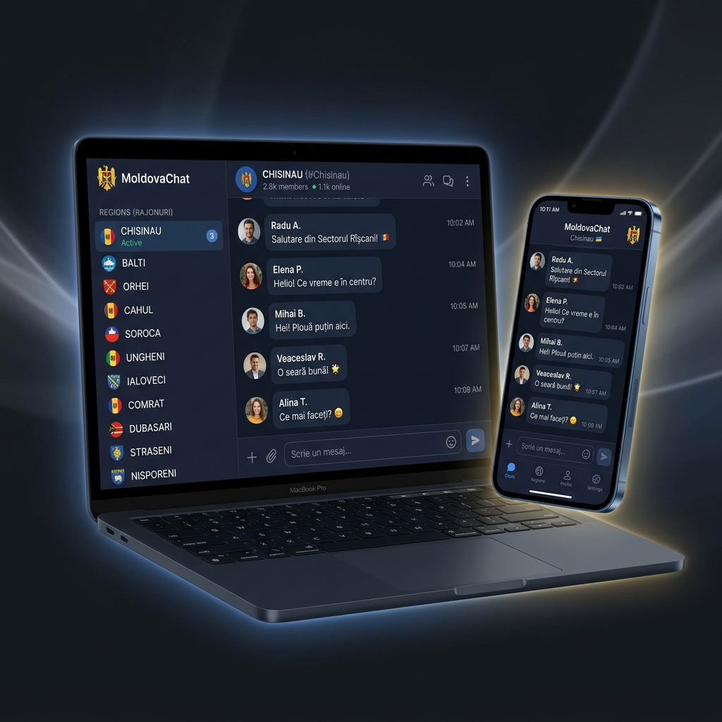 MoldovaChat App Preview